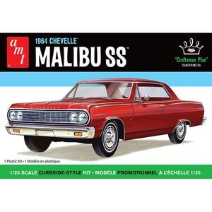 AMT 1964 Chevy Chevelle Malibu Super Sport Craftsman Plus 1/25 Scale Model Kit